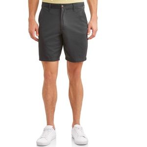 New George Men's 9" Flat Front Shorts